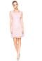 Vestido D.DRESS Curto Renda Rosa - Marca D.DRESS