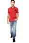 Camisa Polo Calvin Klein Jeans Logo Vermelha - Marca Calvin Klein Jeans