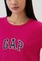 Vestido GAP Curto Logo Rosa - Marca GAP