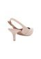 Scarpin Ramarim Bico Fino Plus Lezzard Nude - Marca Ramarim