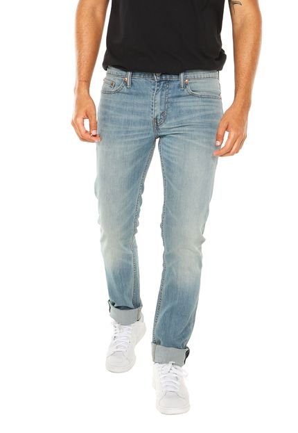 Calça Jeans Levis Estonada Azul - Marca Levis