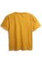 Camiseta Fakini Menino Lettering Amarela - Marca Fakini
