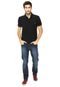 Camisa Polo Calvin Klein Jeans Urban Preta - Marca Calvin Klein Jeans