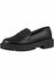 Mocassim Tratorado GiGiL Chunky Plataforma Preto - Marca Gigil