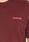 Camiseta Hurley O&O Vinho - Marca Hurley