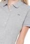 Vestido Polo Lacoste Curto Logo Cinza - Marca Lacoste