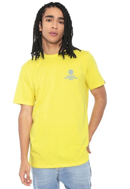 Camiseta Element Chrome Amarela - Marca Element