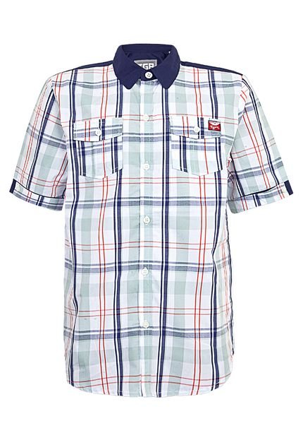 Camisa Tigor T. Tigre Pocket Xadrez - Marca Tigor T. Tigre