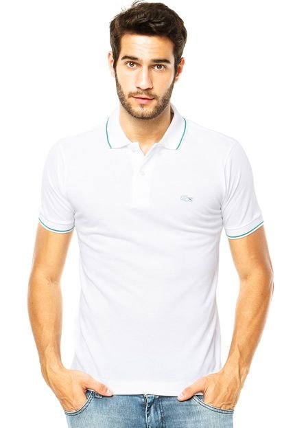 Camisa Polo Lacoste Basic Branca - Marca Lacoste