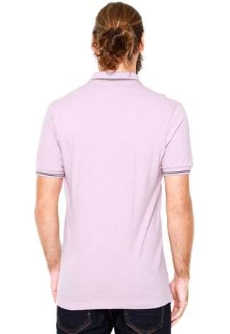 Camisa Polo Forum Muscle Rosa