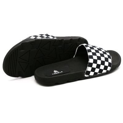 Chinelo Feminino Vans Slide On Xadrez - Back Wash