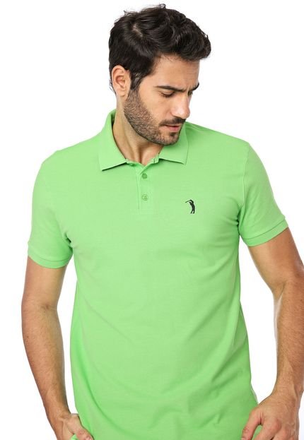 Camisa Polo Aleatory Reta Lisa Verde - Marca Aleatory