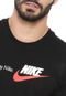 Camiseta Nike Sportswear M Nsw Tee Sbn C Preta - Marca Nike Sportswear