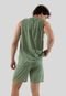 Pijama Regata Masculina Verde - Marca Linha Noite