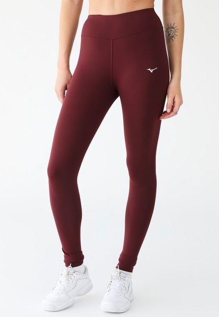 Legging Mizuno Ajustada Essence Vinho - Marca Mizuno