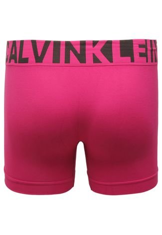 Cueca Calvin Klein Underwear Boxer Trunk Seamless Logo Rosa - Compre Agora