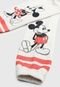 Calça de Moletom Infantil GAP Mickey E Minnie Off-White - Marca GAP