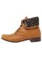 Bota DAFITI SHOES Coturno Caramelo - Marca DAFITI SHOES