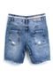 Bermuda Jeans EVER.BE Menino Destroyed Azul - Marca EVER.BE