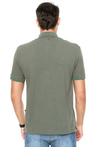 Camisa Polo Forum Bordado Verde