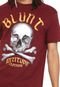 Camiseta Blunt Skuul Vinho - Marca Blunt