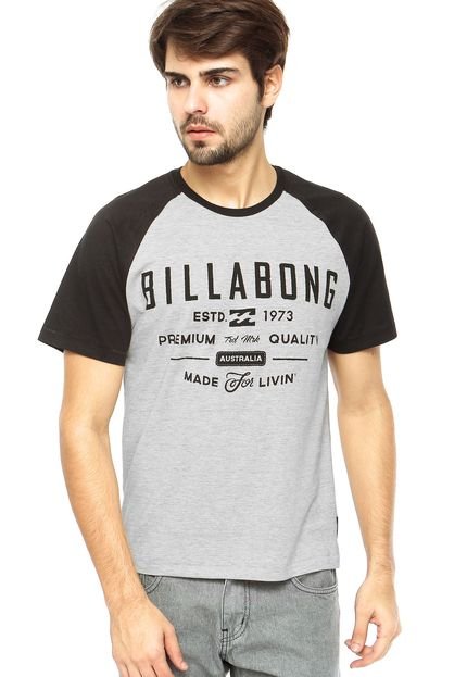 Camiseta Billabong Cinza - Marca Billabong