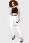 Calça Sarja Calvin Klein Jeans Slim Andy Warhol Off-White - Marca Calvin Klein Jeans