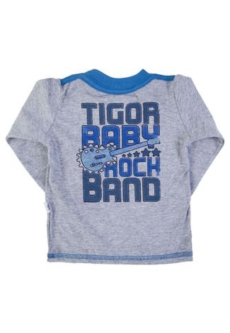 Camiseta Tigor T. Tigre Baby Rock Cinza