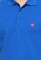 Camisa Polo Cavalera Bordado Azul - Marca Cavalera
