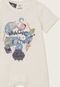 Macaquinho Infantil Cotton On Full Print Off-White - Marca Cotton On
