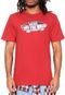 Camiseta Vans Otw Logo Filltrue Native Stripe Vermelho - Marca Vans