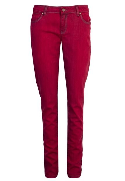 Calça Jeans Iódice Denim Skinny Regular Vermelha - Marca IÓDICE