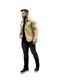 Blazer Masculino Sarja Elastano Manga Longa Khaki - Razon Jeans - Marca Razon Jeans