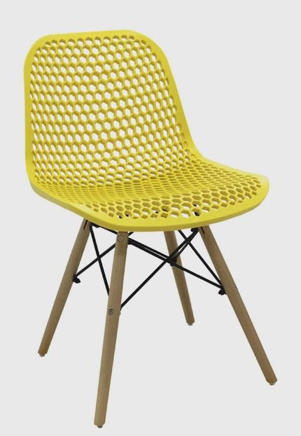 Cadeira Eloisa Amarela Rivatti - Marca Rivatti