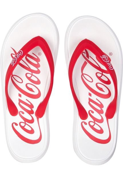 Chinelo Coca Cola Shoes Logo Vermelho - Marca Coca Cola