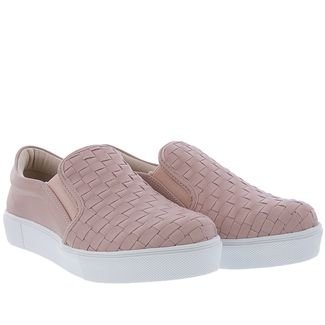 Slip On DAFITI SHOES Furinhos Nude - Compre Agora