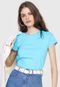 Blusa Malwee Lisa Azul - Marca Malwee