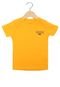 Camiseta Calvin Klein Kids Manga Curta Menino Amarelo - Marca Calvin Klein Kids