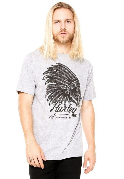 Camiseta Hurley Savane One Cinza - Marca Hurley