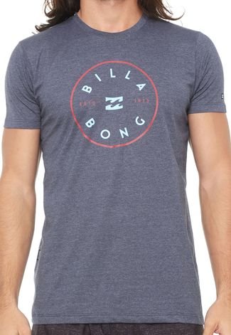 Camiseta Billabong Rotor Azul-Marinho