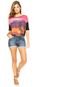 Blusa Hang Loose Cropped Photo Preta - Marca Hang Loose