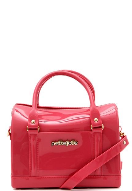 Bolsa Petite Jolie Verniz Rosa - Marca Petite Jolie