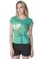 T-shirt Verde Celestine Estampada - Marca Celestine