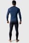 Camisa Térmica Adulto Masculina Segunda Pele Praia Surf Proteção Uv RLC Modas Azul Marinho - Marca RLC Modas