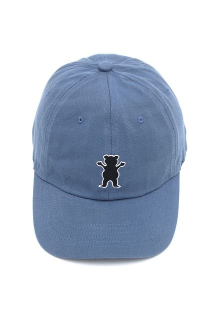 Boné Grizzly Bear Patch Dad Hat Azul - Marca Grizzly