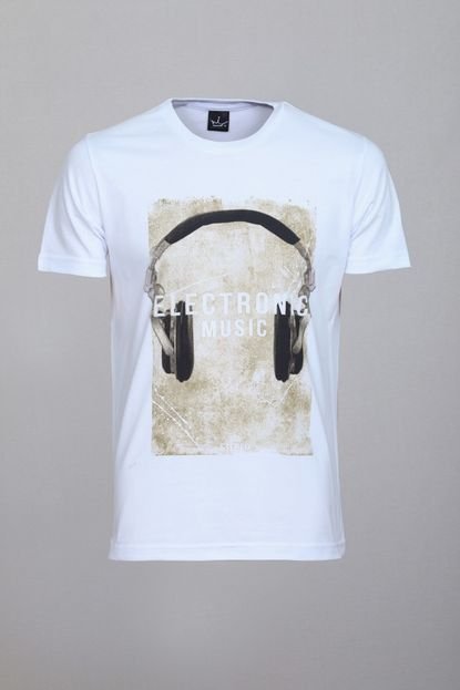 Camiseta CoolWave Electronic Music Branca - Marca CoolWave