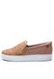 Slip On Dumond Textura Nude - Marca Dumond