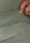 Blusa de Moletom Flanelada Fechada Volcom Plus Size Logo Verde - Marca Volcom