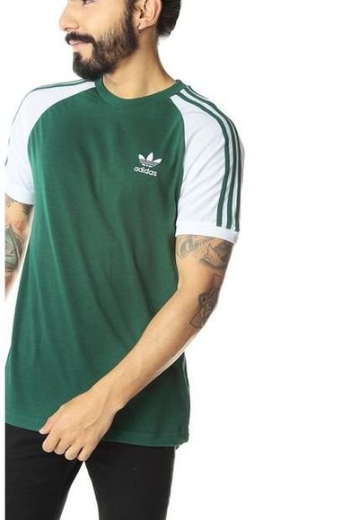 válvula lunes personal Camiseta Verde-Blanca adidas Originals 3-Stripes Tee - Compra Ahora |  Dafiti Colombia