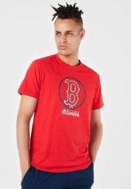 Camiseta Rojo-Azul-Blanco MLB Boston Red Sox